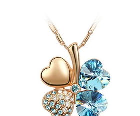 2011热销款XL 001水晶韩版幸福四叶草项链 价格、厂家与图片全解析